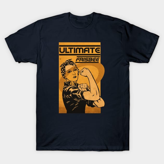 Ultimate Frisbee Power T-Shirt by CTShirts